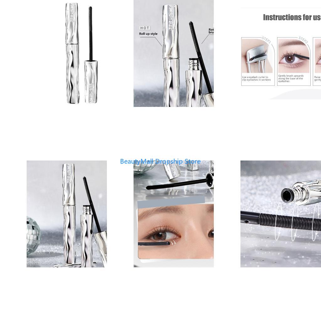 Waterproof Mascara Wand - 40JD Demir Değnek Maskara, Metal Maskara