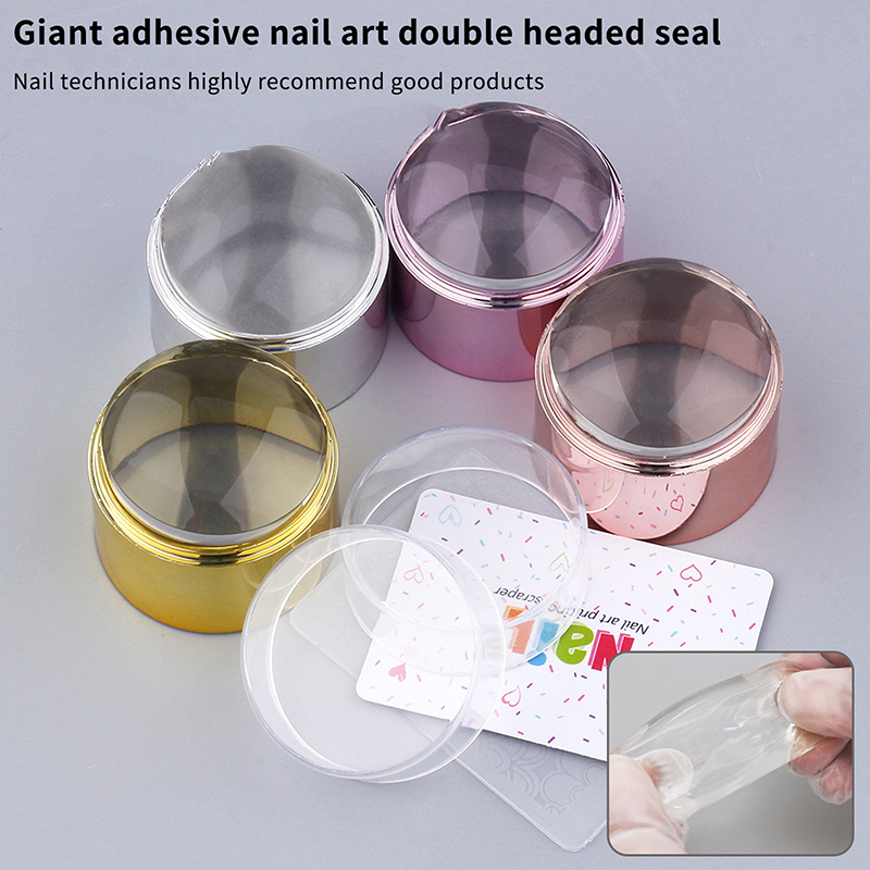 Nail Art Stamping Kit - DIY Fransız Nail Art Stamper Seti