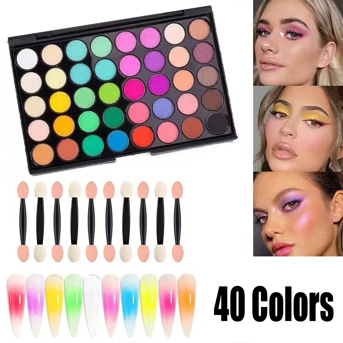 Eyeshadow Glitter Pigment - Yeni Makyaj ve Tırnak Sanatı, Evrensel