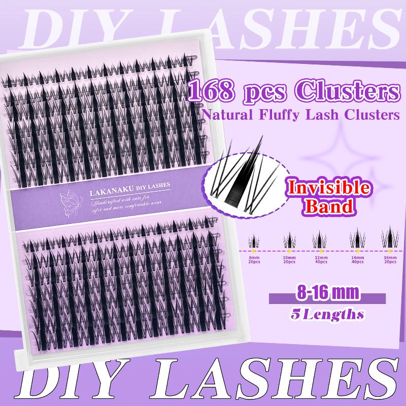 Eyelash Extension - Doğal Kirpikler Kirpik Demetleri Tekli Kabarık