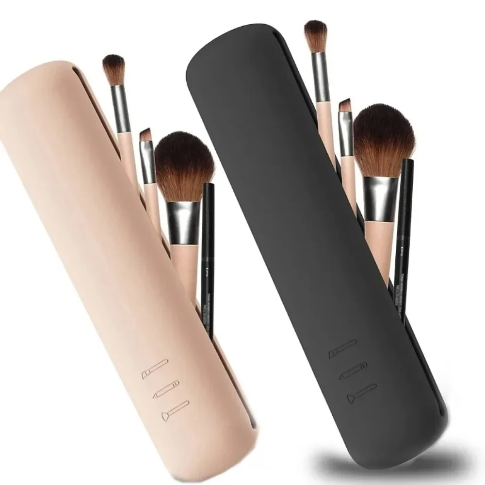 Beauty Bag Makeup - Seyahat Makyaj Fırça Tutucu Silikon Kozmetik