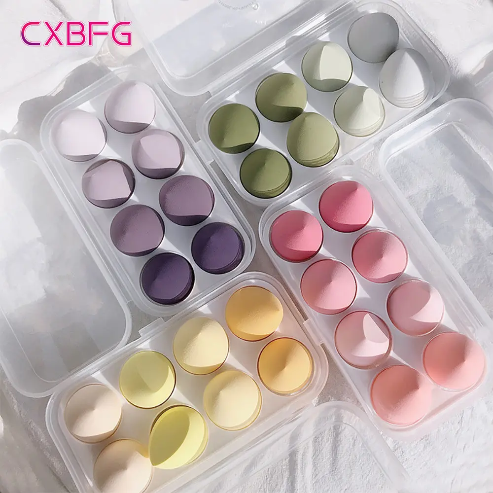 Beauty Bay Makeup - 4/8 adet makyaj süngeri Blender güzellik