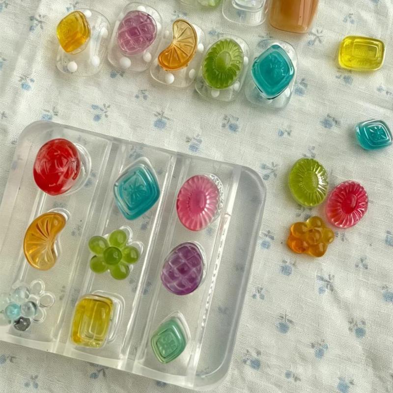 Nail Art Stamping Kit - Sıcak Fırsat Yaz Meyveli Şeker Tırnak