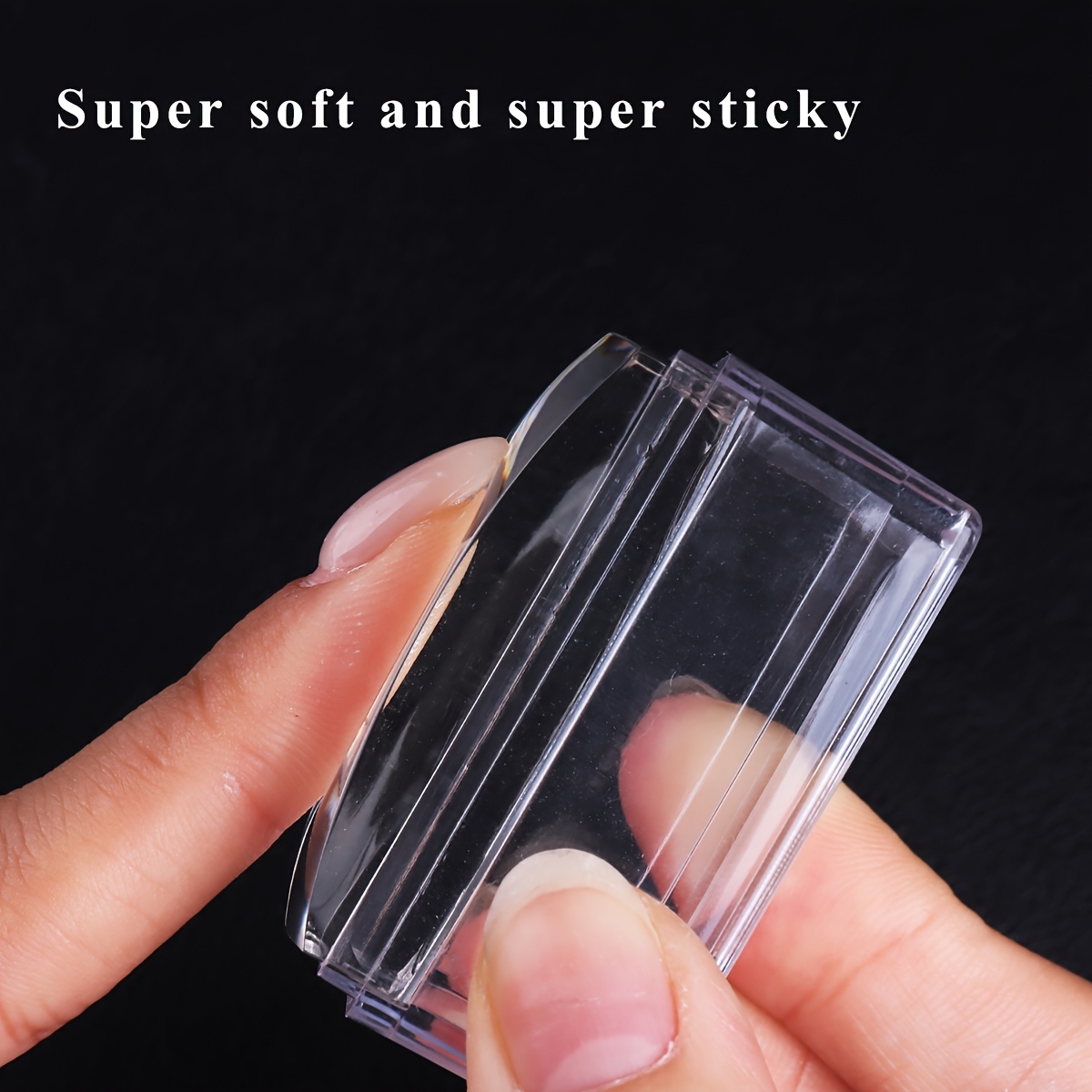 Kare Şeffaf Silikon Tırnak Dam - Nail Art Stamping Kit incelemesi ve fiyatı