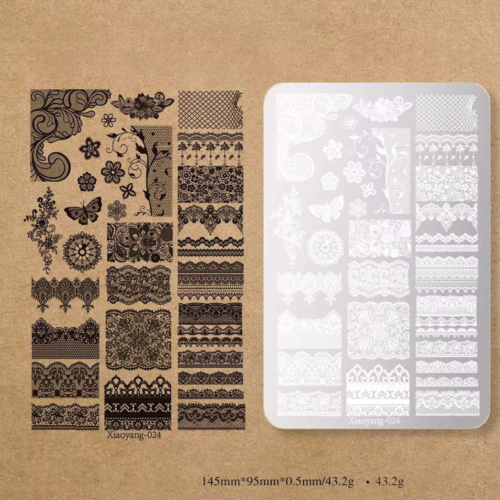 14.5*9.5 Dantel Metal Tırnak S - Nail Art Stamping Kit incelemesi ve fiyatı