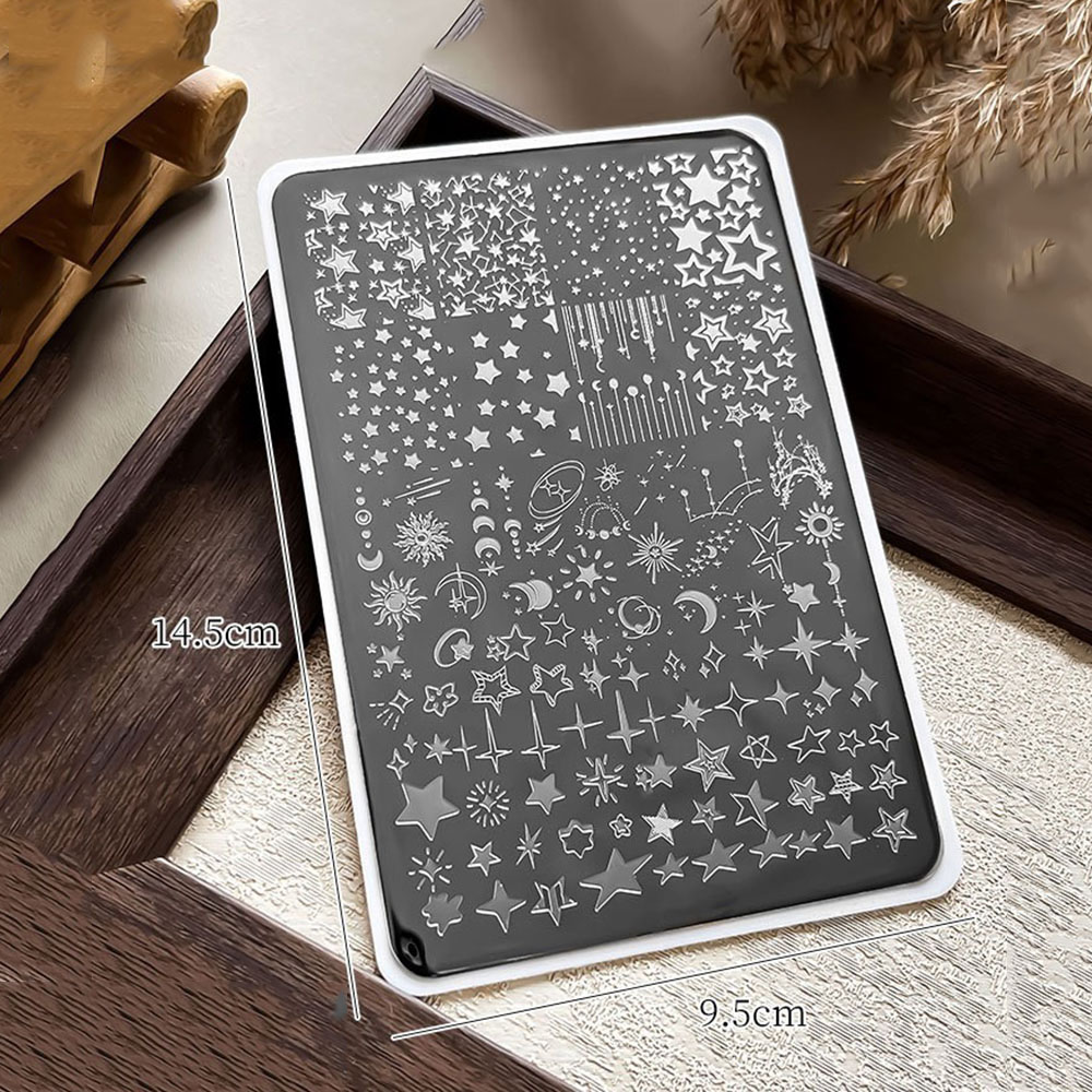 14.5*9.5 Dantel Metal Tırnak S - Nail Art Stamping Kit incelemesi ve fiyatı
