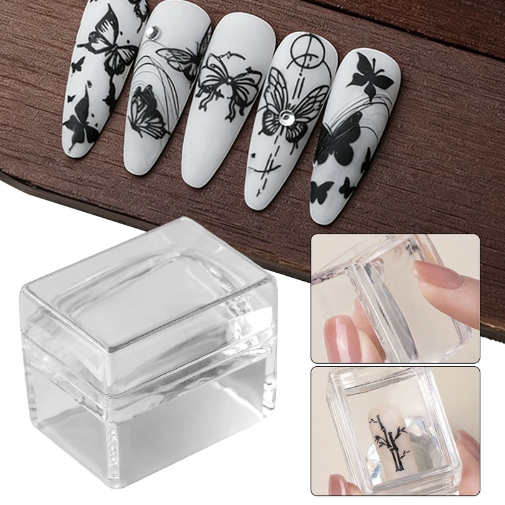 Yeni Şeffaf Tırnak Sanatı Bask - Nail Art Stamping Kit incelemesi ve fiyatı
