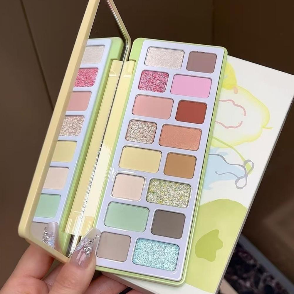 16 Renkli Göz Farı Simli Bukal - Eyeshadow Glitter Pigment incelemesi ve fiyatı