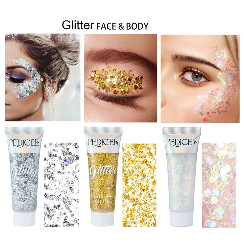 Yüz Simi Jel Krem Mücevher Göz - Eyeshadow Glitter Pigment incelemesi ve fiyatı