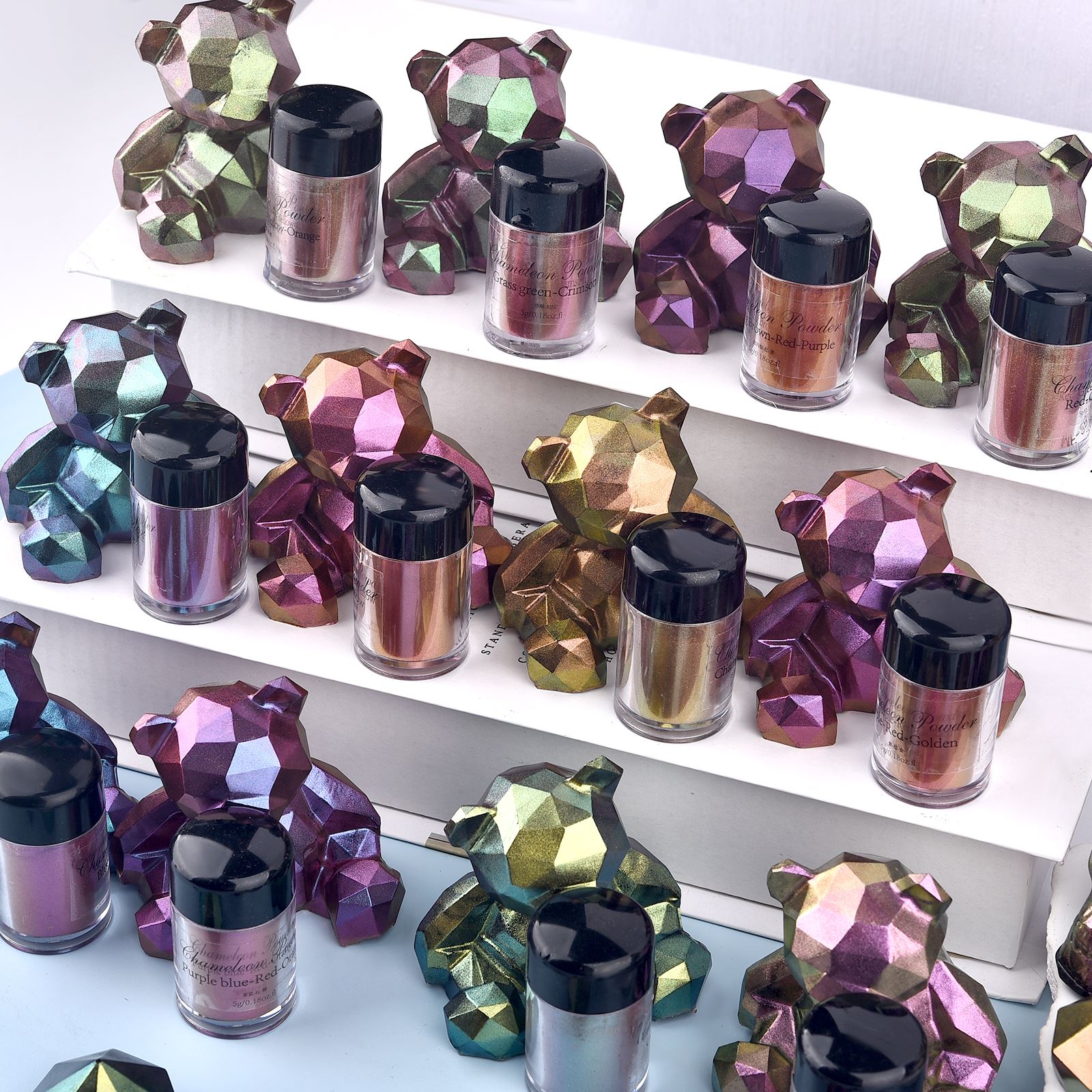 Ayna bukalemun reçine Pigment  - Eyeshadow Glitter Pigment incelemesi ve fiyatı