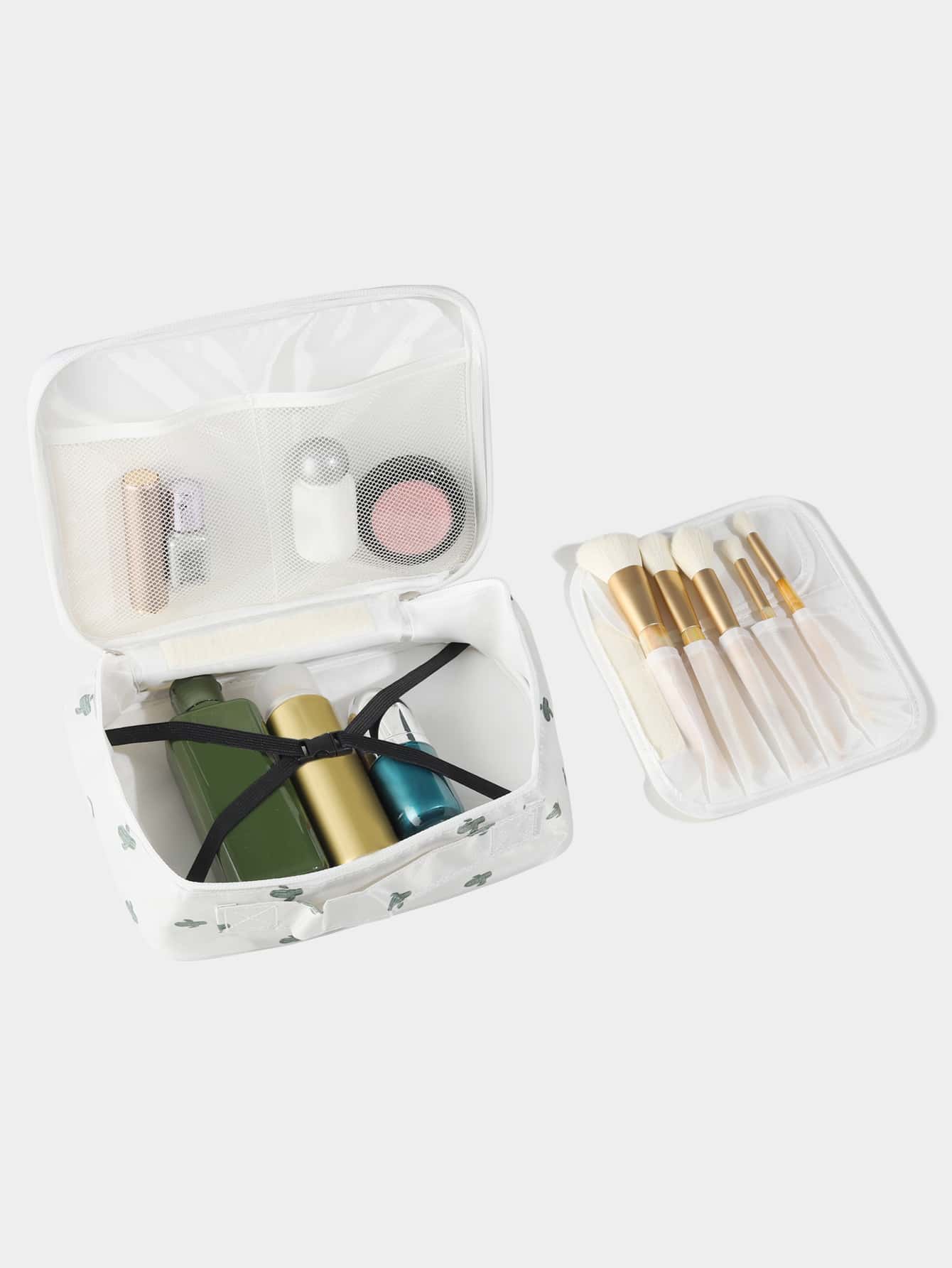 1 Adet Kaktüs Baskılı Su Geçir - Beauty Bag Makeup incelemesi ve fiyatı
