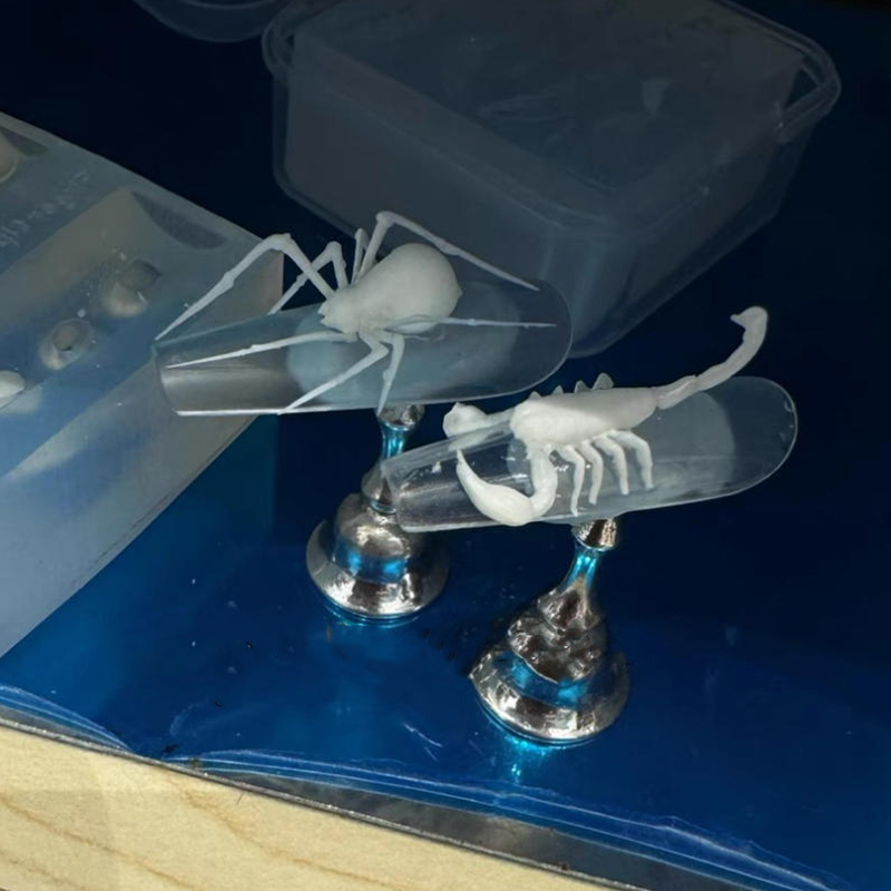 3D Örümcek Akrep Silikon Tırna - Nail Art Stamping Kit incelemesi ve fiyatı