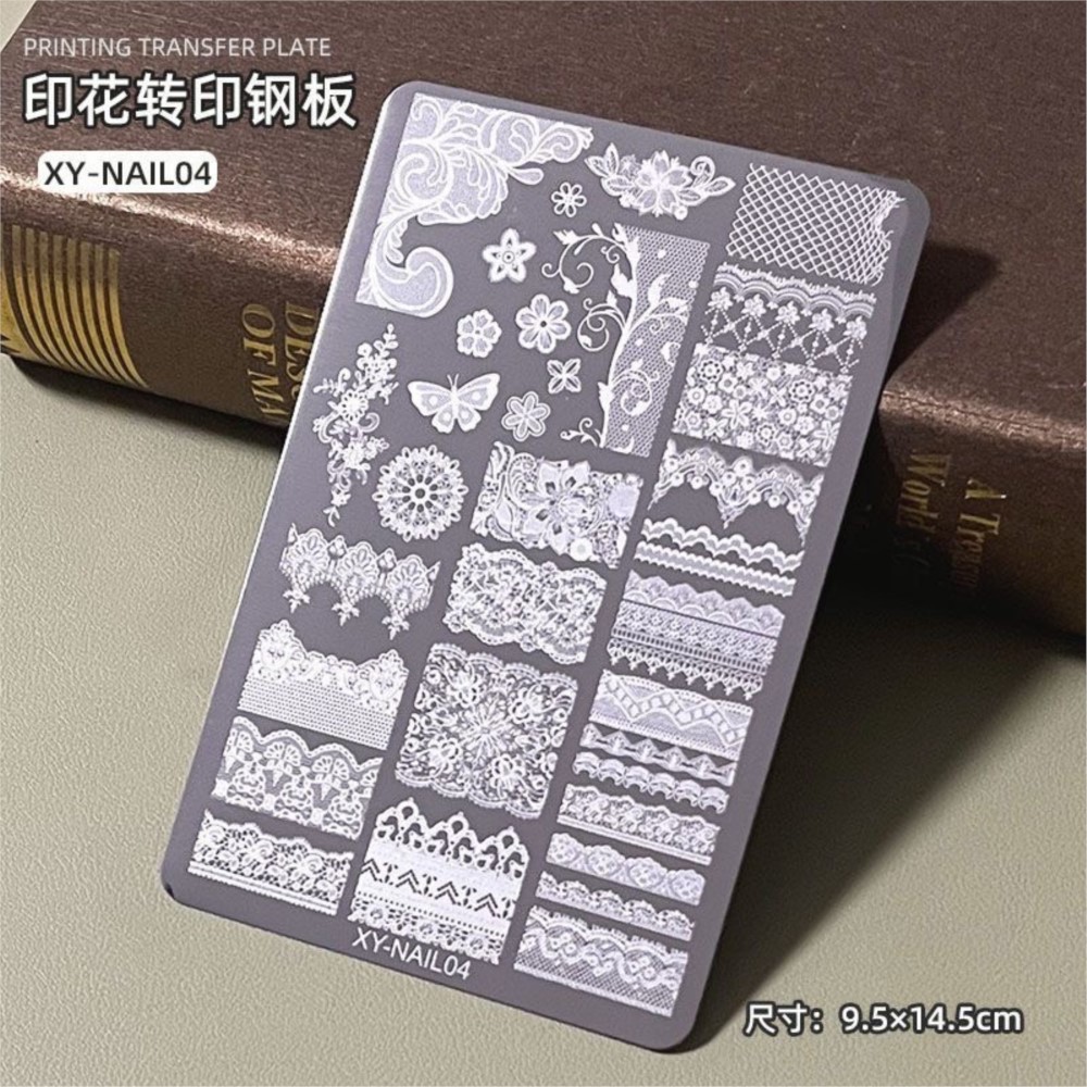 9*15 cm 3D Dantel Kelebek Nail - Nail Art Stamping Kit incelemesi ve fiyatı