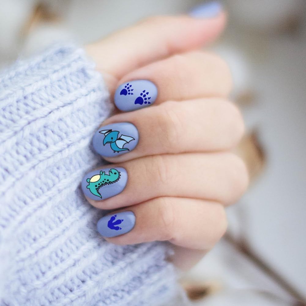3 adet Dinozor Tırnak Baskı Pl - Nail Art Stamping Kit incelemesi ve fiyatı