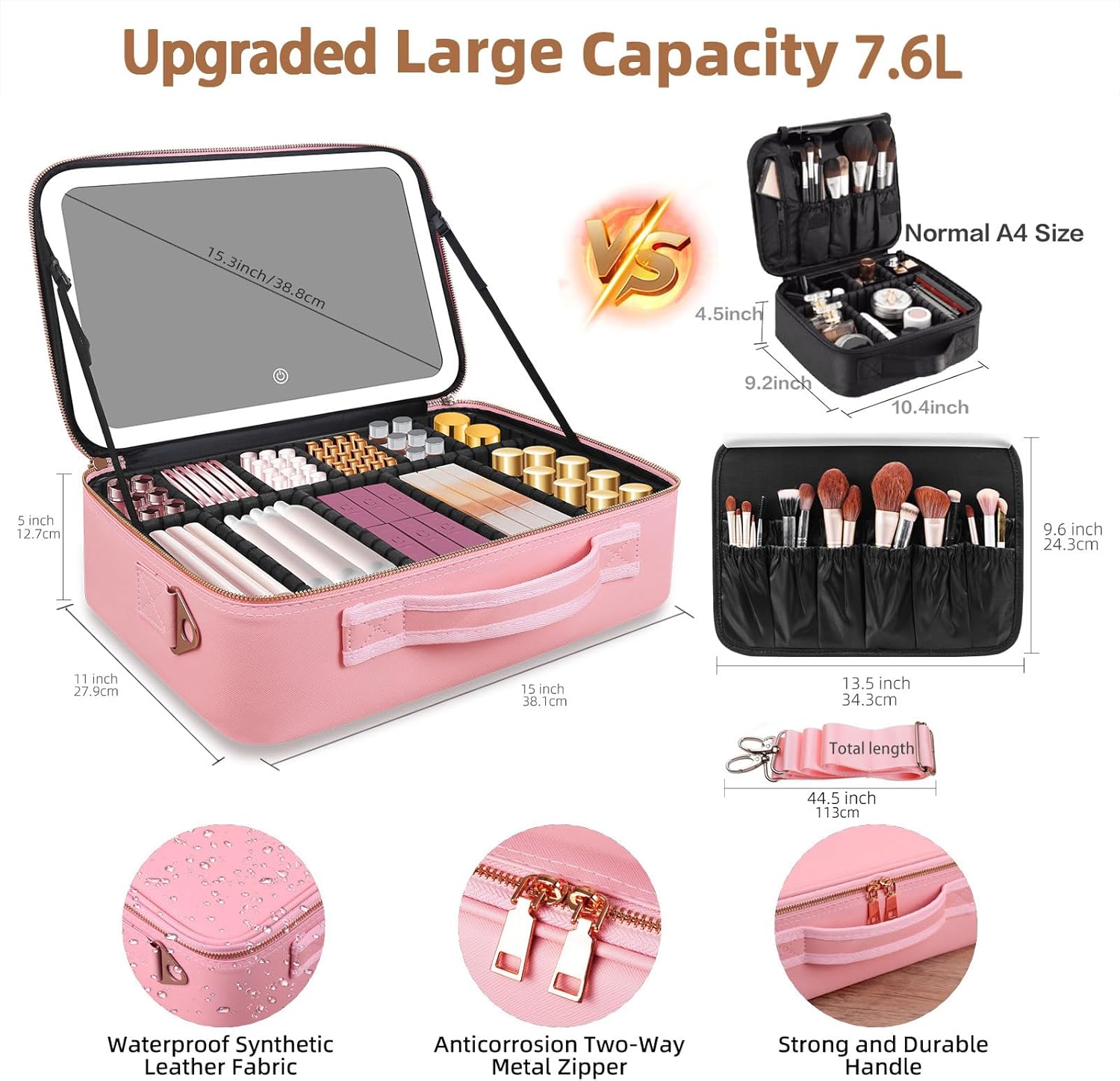 Büyük Kapasiteli Makyaj Çantas - Beauty Bag Makeup incelemesi ve fiyatı